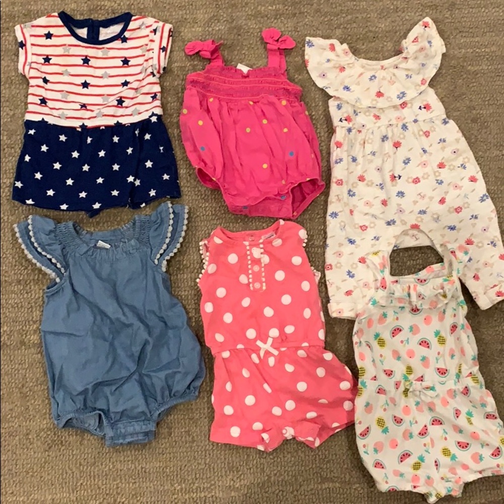 Baby girl Summer Clothes Koala Kids, Carter’s, etc